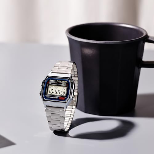 Casio A158WA Series | Unisex Digital Watch | Vintage | WR | 100 SEC Stop Watch | Daily Alarm | Regular Time Keeping: Hour, Minute, Second, PM,...