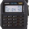 Casio CA53W Vintage Series | Data Bank | 1/100 SEC Stopwatch | Water Resistant | 8 Digit Calculator | Dual Time | Resin Band | Resin Case | Auto...
