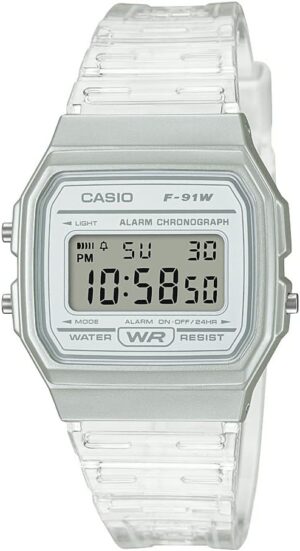 Casio F91W Series | Digital Watch | Water Resistant | LED Light | 1/100 SEC Stopwatch | Regular Time Keeping (HR, Min, SEC, PM, Date, Day) | Daily... Casio F91W Series | Digital Watch | Water Resistant | LED Light | 1/100 SEC Stopwatch | Regular Time Keeping (HR, Min, SEC, PM, Date, Day) | Daily...