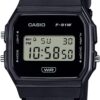 Casio F91W Series | Digital Watch | Water Resistant | LED Light | 1/100 SEC Stopwatch | Regular Time Keeping (HR, Min, SEC, PM, Date, Day) | Daily...