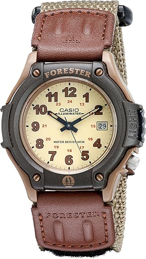 Casio FT500WC Series | Men's Analog Watch | 100 Meter Water Resistance | LED Light | Date Display | Leather/Cloth Band | Regular Time Keeping (HR,... Casio FT500WC Series | Men's Analog Watch | 100 Meter Water Resistance | LED Light | Date Display | Leather/Cloth Band | Regular Time Keeping (HR,...