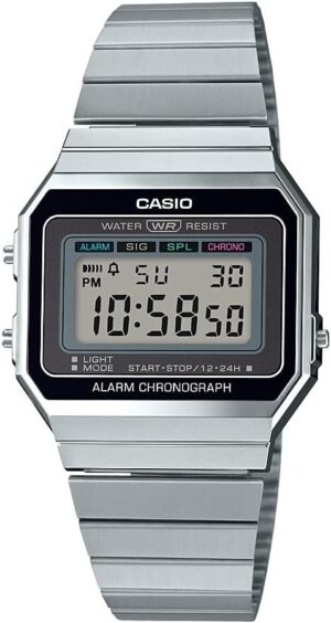 Casio Men's A700W-1ACF Classic Digital Display Quartz Silver Watch Casio Men's A700W-1ACF Classic Digital Display Quartz Silver Watch