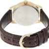 Casio Men's Mtp-v001gl-9b Quartz Watch with Genuine Leather