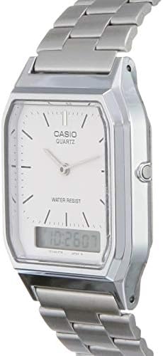 Casio - Mens Watch - AQ230A7D, Silver, Core Casio - Mens Watch - AQ230A7D, Silver, Core