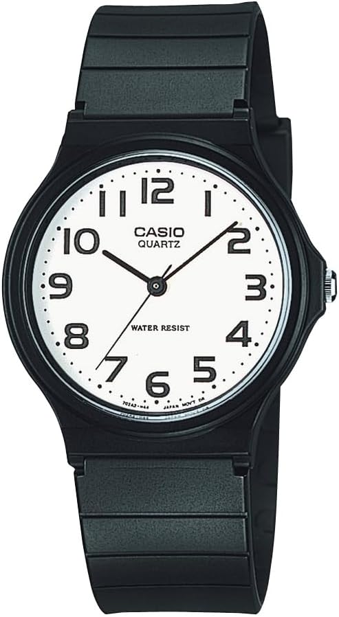Casio MQ24 Series | Quartz Analog Watch for Men | Water Resistant | Resin Case | Resin Band | Resin Glass | Three Hand Analog (HR, Min, SEC) |...