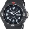 Casio MRW200H Series | Unisex Analog Watch | 100M WR | Stainless Steel Case | Resin Band | 2 Hand Analog (HR, Min, SEC) | Date Display | Screw Down...