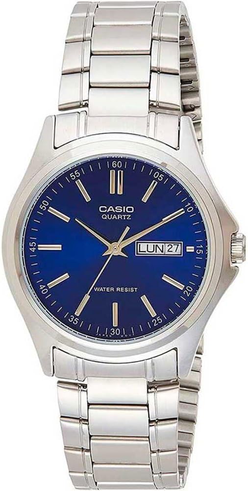 Casio #MTP1239D-2A Men's Metal Fashion Analog Day Date Watch Casio #MTP1239D-2A Men's Metal Fashion Analog Day Date Watch