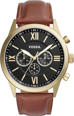 Flynn Chronograph Brown Leather Watch Flynn Chronograph Brown Leather Watch