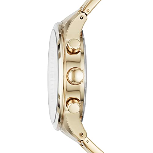 Fossil Flynn Chronograph Gold-Tone Stainless Steel Watch BQ1128 Fossil Flynn Chronograph Gold-Tone Stainless Steel Watch BQ1128