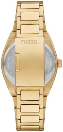 Fossil Men's Everett Quartz Stainless Steel Watch, Three-Hand Watch for Men