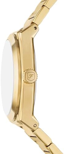 Fossil Men's Everett Quartz Stainless Steel Watch, Three-Hand Watch for Men