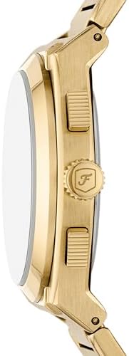 Fossil Men's Everett Quartz Stainless Steel Watch, Three-Hand Watch for Men