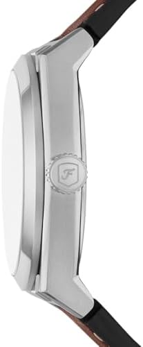 Fossil Men's Everett Quartz Stainless Steel Watch, Three-Hand Watch for Men