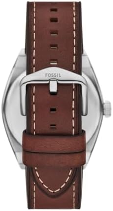 Fossil Men's Everett Quartz Stainless Steel Watch, Three-Hand Watch for Men