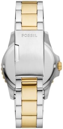 Fossil Men's Watch, Blue Quartz Stainless Steel Dive-Inpired Watch for Men