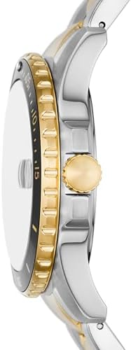 Fossil Men's Watch, Blue Quartz Stainless Steel Dive-Inpired Watch for Men