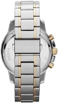 Fossil Men's Watch, Dean Quartz Stainless Steel Chronograph Watch for Men