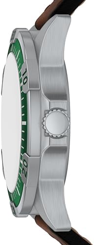 Fossil Men's Watch, Garrett Multifunction Stainless Steel Watch for Men