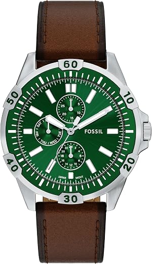 Fossil Men's Watch, Garrett Multifunction Stainless Steel Watch for Men Fossil Men's Watch, Garrett Multifunction Stainless Steel Watch for Men