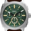 Fossil Men's Watch, Machine Stainless Steel Chronograph Watch for Men Fossil Men's Watch, Machine Stainless Steel Chronograph Watch for Men