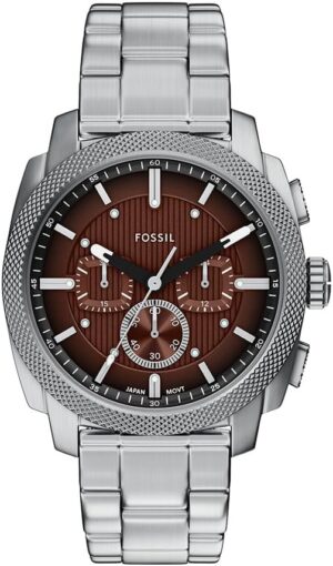Fossil Men's Watch, Machine Stainless Steel Chronograph Watch for Men Fossil Men's Watch, Machine Stainless Steel Chronograph Watch for Men