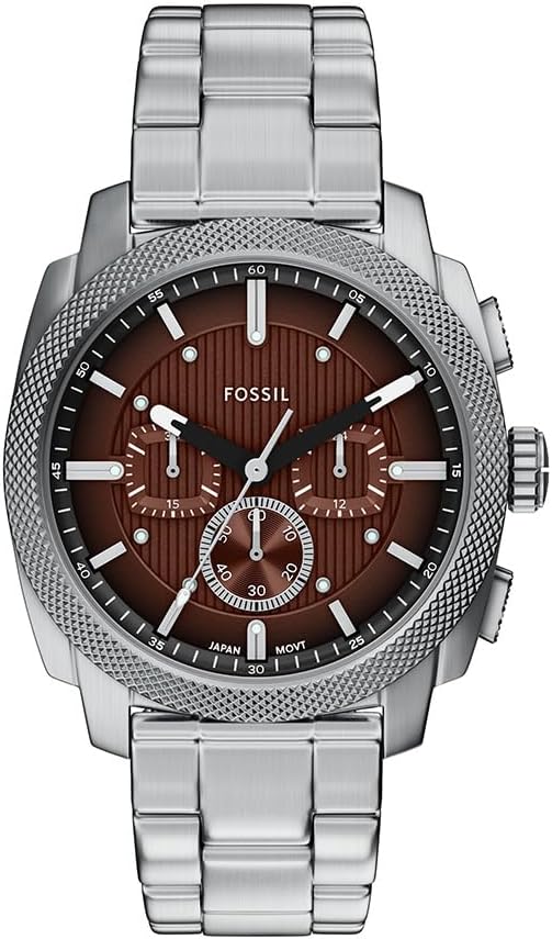 Fossil Men's Watch, Machine Stainless Steel Chronograph Watch for Men Fossil Men's Watch, Machine Stainless Steel Chronograph Watch for Men