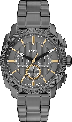 Fossil Men's Watch, Machine Stainless Steel Chronograph Watch for Men Fossil Men's Watch, Machine Stainless Steel Chronograph Watch for Men