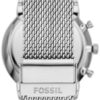 Fossil Men's Watch, Neutra Quartz Stainless Steel Chronograph Watch for Men