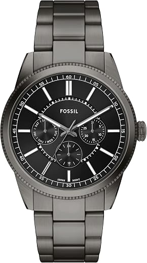 Fossil Men's Watch, Pearson Multifunction Stainless Steel Watch for Men
