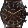 Fossil Sullivan Multifunction Brown Leather Watch BQ2457 Fossil Sullivan Multifunction Brown Leather Watch BQ2457