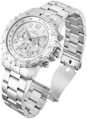 Invicta Men's 1326 Invicta II Chronograph Black Dial Two-Tone Stainless Steel Watch