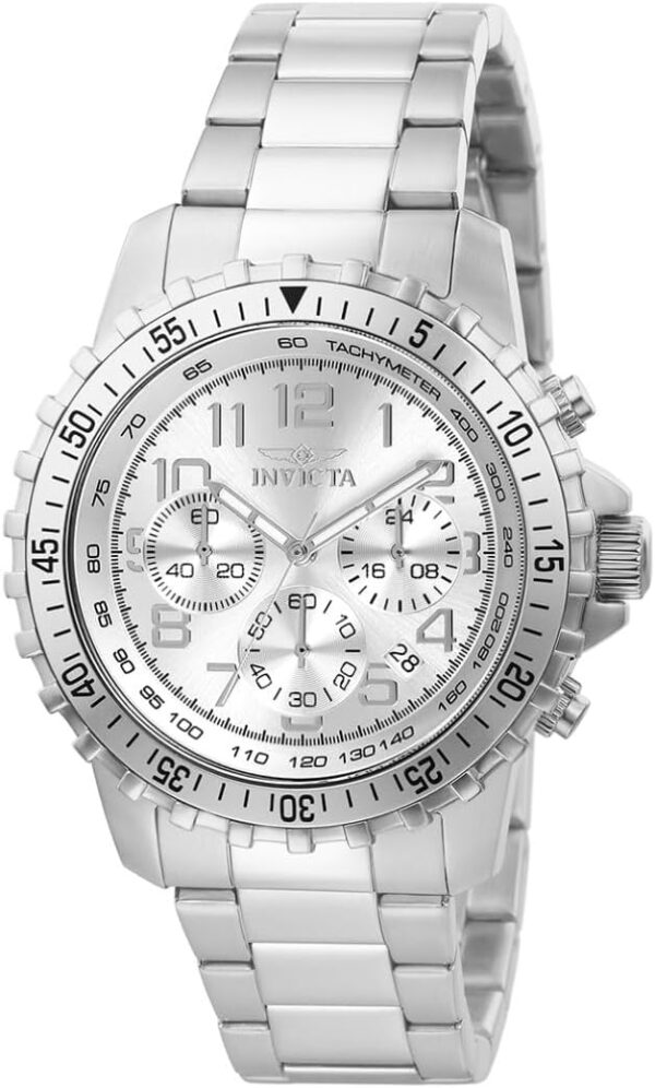 Invicta Men's 1326 Invicta II Chronograph Black Dial Two-Tone Stainless Steel Watch