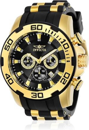Invicta Men's 22340 22341 22343 22344 22346 Pro Diver Analog Display Quartz Black Watch Invicta Men's 22340 22341 22343 22344 22346 Pro Diver Analog Display Quartz Black Watch