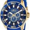 Invicta Mens Pro Diver Quartz Watch, Blue, 28002