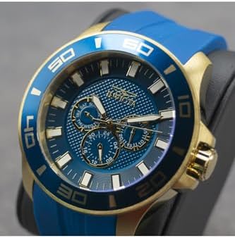 Invicta Mens Pro Diver Quartz Watch, Blue, 28002