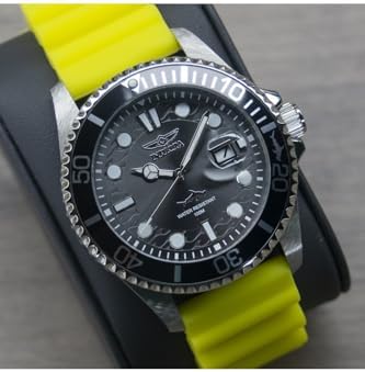 Invicta Pro Diver Men 43mm Stainless Steel Steel Black dial