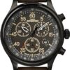 Timex Expedition Field Chronograph 43mm Men’s Analog Watch | INDIGLO Backlight | Durable Comfortable Adjustable Strap | Rugged Outdoor Watch | 100M...
