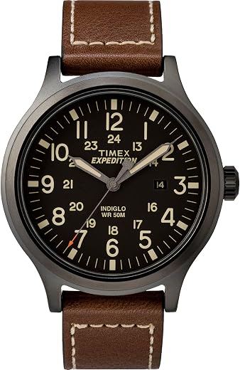 Timex Expedition Scout 40mm Men’s Analog Watch | Luminous Hands | Durable Comfortable Adjustable Strap | 24 Hour Time | Rugged Outdoor Watch | 50M... Timex Expedition Scout 40mm Men’s Analog Watch | Luminous Hands | Durable Comfortable Adjustable Strap | 24 Hour Time | Rugged Outdoor Watch | 50M...